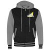 Unisex Heavyweight Varsity Full-Zip Hooded Sweatshirt Thumbnail