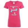Women’s Glitter V-Neck T-Shirt Thumbnail