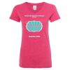 Women’s Glitter V-Neck T-Shirt Thumbnail
