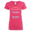 Women’s Glitter V-Neck T-Shirt Thumbnail